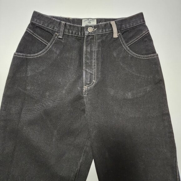 Calamity Jeans USA Vintage Black Wash High Rise Tapered Leg Jeans - Picture 3 of 5